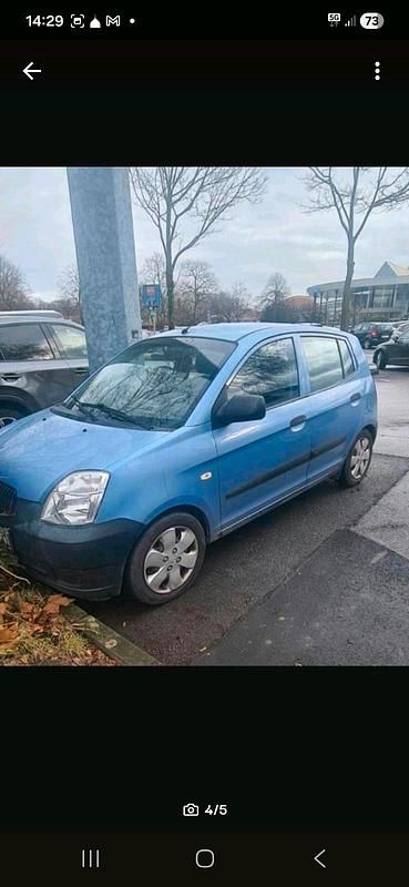 Gebraucht Kia Picanto 75 PS (55 kW) 2006 Blau Kleinwagen