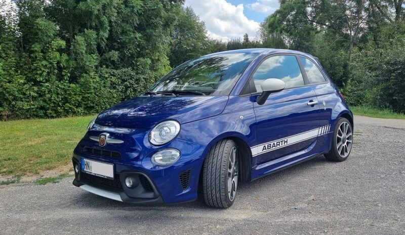 Blau Gebraucht 2019 Abarth 595 Turismo Kleinwagen | 14.900 € (Superpreis) - Bild 1/4