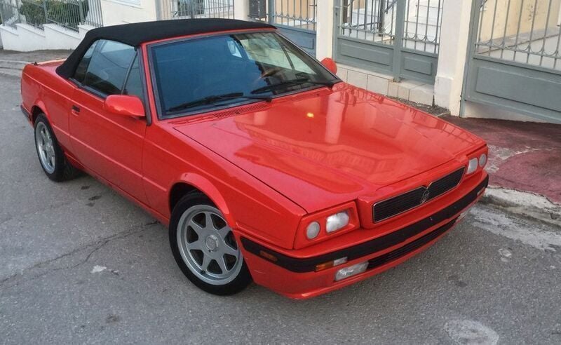 Gebraucht Maserati Spyder 245 PS (180 kW) 1990 Rot Cabrio