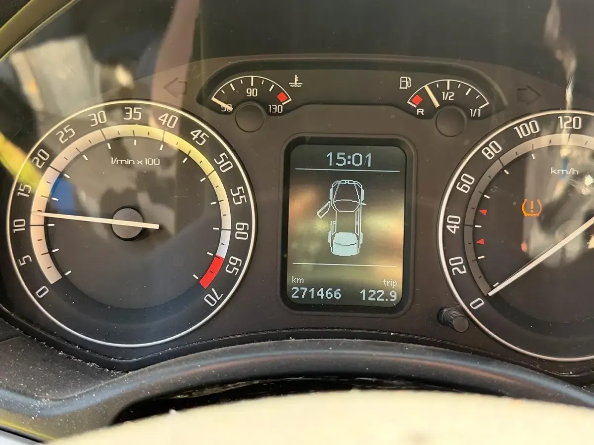 Gebraucht Skoda Octavia vRS 200 PS (147 kW) 2007 Blau Kombi