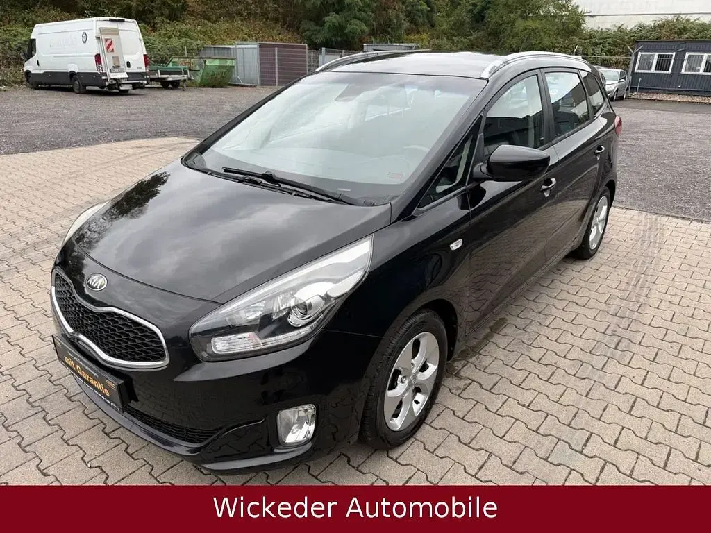Gebraucht Kia Carens Edition 7 135 PS (99 kW) 2013 Schwarz Van / Kleinbus