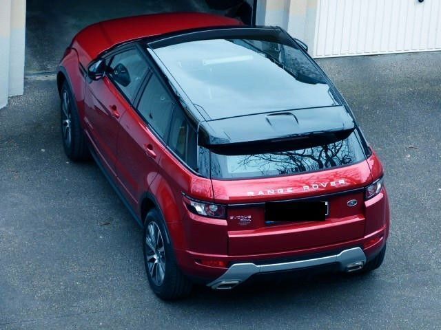 Rot Gebraucht 2015 Land Rover Range Rover evoque Dynamic SUV | 15.500 € (Superpreis) - Bild 1/4