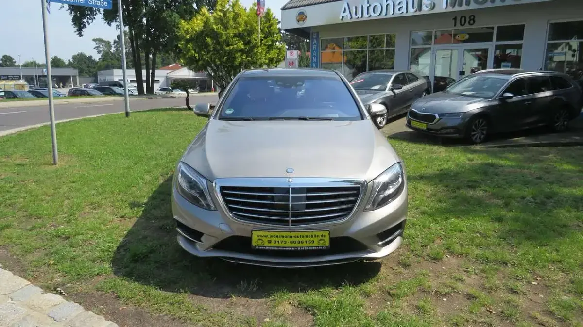 Gebraucht Mercedes S500 455 PS (334 kW) 2014 Cubanitsilber  metallic Limousine