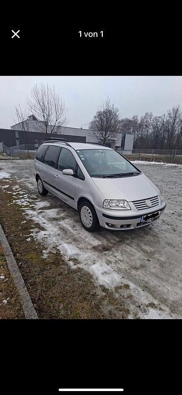 Gebraucht VW Sharan 150 PS (110 kW) 2002 Silber Van / Kleinbus