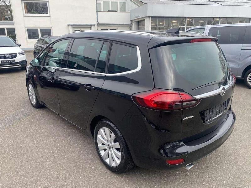 Gebraucht Opel Zafira Tourer Business Innovation 131 PS (96 kW) 2017 Schwarz (onyx schwarz) Van / Kleinbus