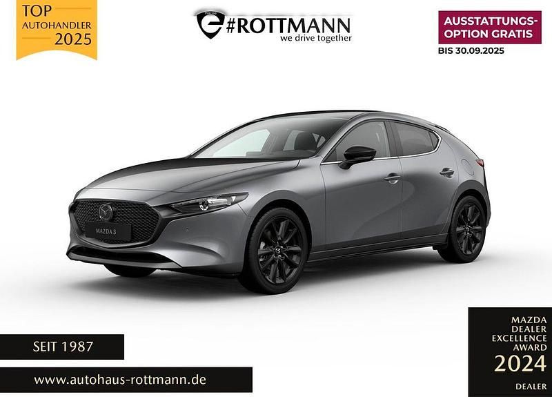 Grau Neu 2025 Mazda 3 Homura-Line Limousine | 27.370 € (Superpreis) - Bild 1/4