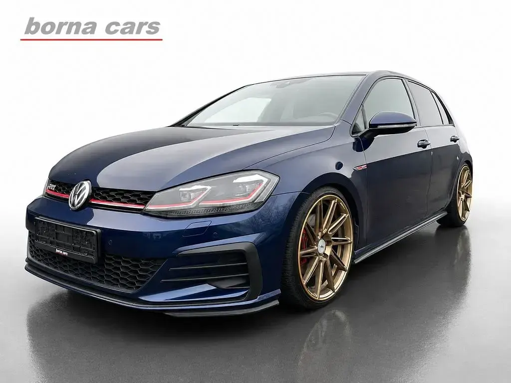 Gebraucht VW Golf VII GTI 230 PS (169 kW) 2018 Atlantic blue Kleinwagen