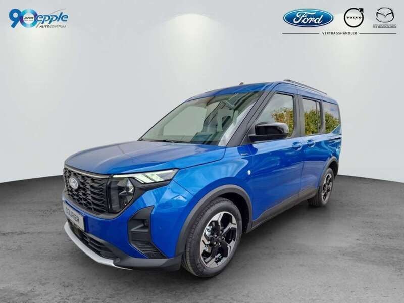 Desert island blue metallic Gebraucht 2024 Ford Tourneo Courier Active Van / Kleinbus | 26.990 € (Fairer Preis) - Bild 1/4