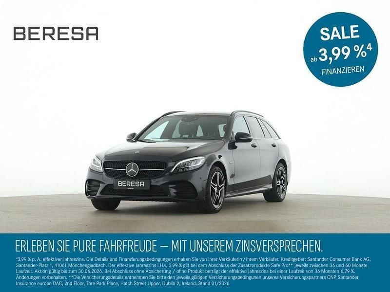Grau Gebraucht 2021 Mercedes C300e AMG Limousine | 27.890 € (Superpreis) - Bild 1/4