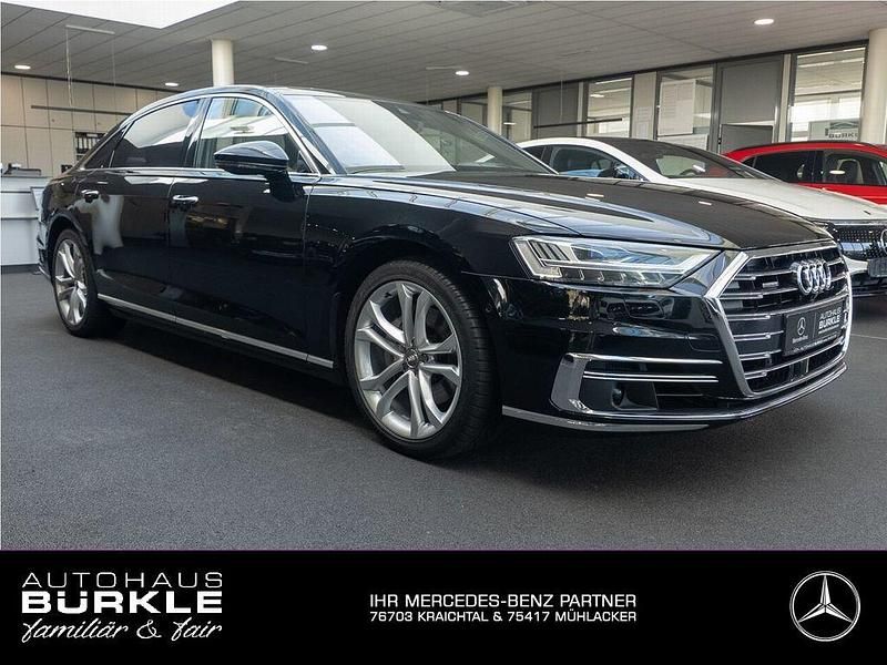 Schwarz Gebraucht 2019 Audi A8 Limousine | 43.850 € (Etwas zu teuer) - Bild 1/4