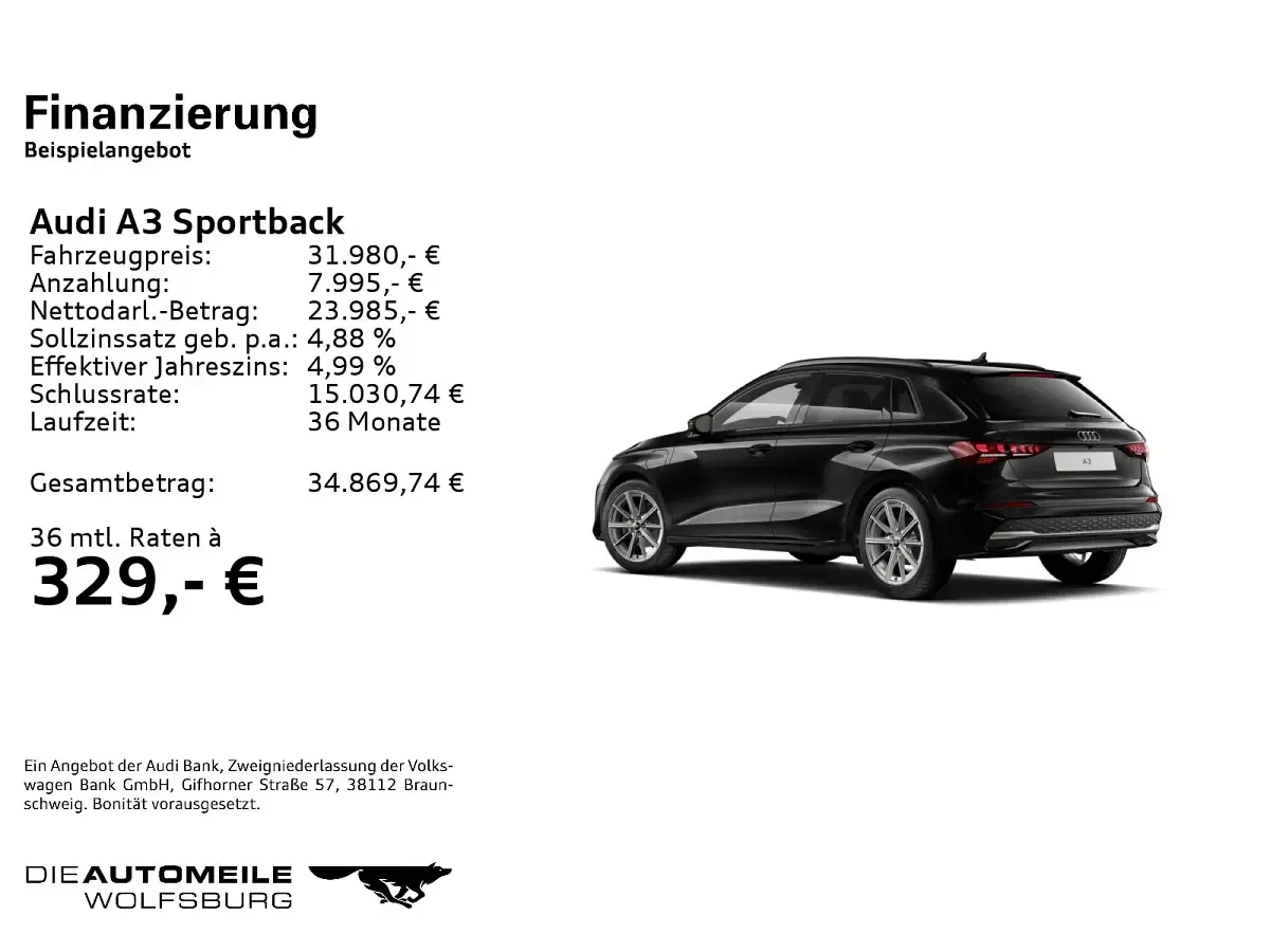 Gebraucht Audi A3 204 PS (150 kW) 2025 Limousine