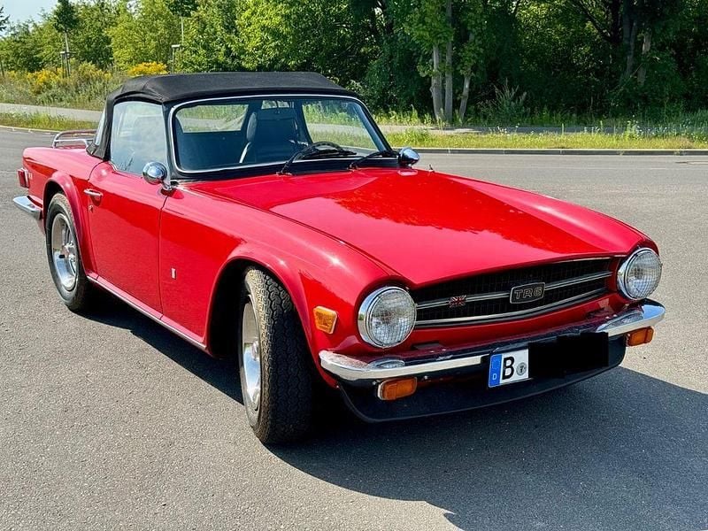 Gebraucht Triumph TR6 95 PS (69 kW) 1976 Rot Cabrio