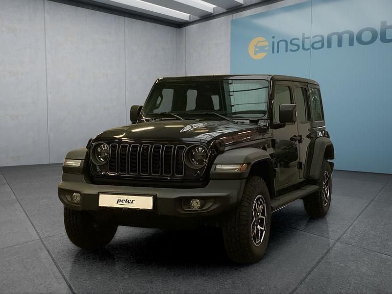 Schwarz Neu 2024 Jeep Wrangler SUV | 61.349 € (Guter Preis) - Bild 1/4