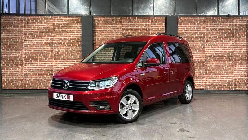 Usata VW Caddy 125 CV (91 kW) 2018 Rosso Monovolume