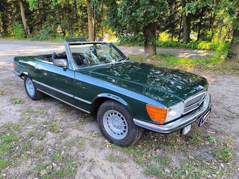 Grün Gebraucht 1978 Mercedes SL450 Cabrio | 27.000 € - Bild 1/4