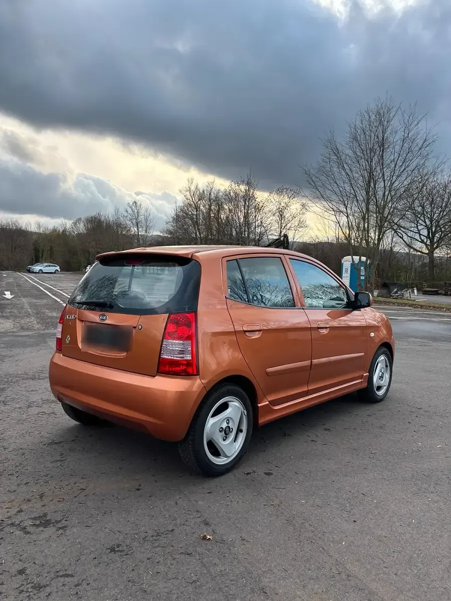Używany Kia Picanto 65 KM (47 kW) 2004 Pomarańczowy Hatchback