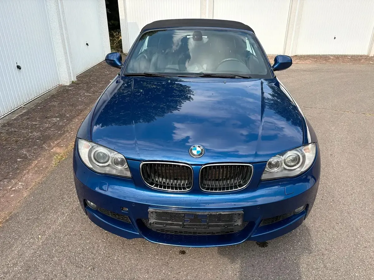 Gebraucht BMW 120 Cabriolet M Sport 177 PS (130 kW) 2009 Blau Cabrio