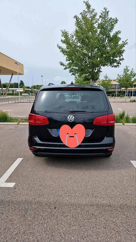 Schwarz Gebraucht 2012 VW Sharan Van / Kleinbus | 13.400 € (Fairer Preis) - Bild 1/4