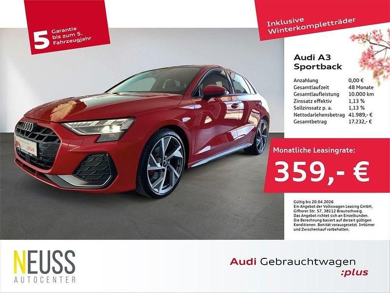 Gebraucht Audi A3 S-Line 150 PS (110 kW) 2025 Progressivrot metallic Limousine