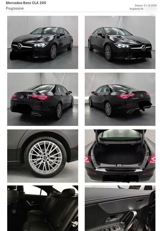 Schwarz Gebraucht 2020 Mercedes CLA200 Coupé | 25.300 € (Superpreis) - Bild 1/4