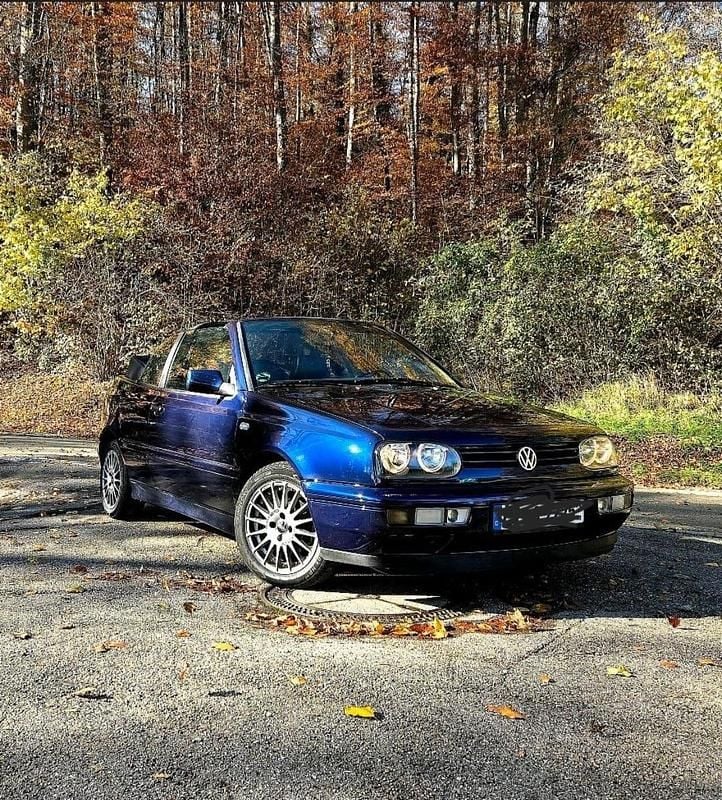 Gebraucht VW Golf Classicline 101 PS (74 kW) 1997 Blau Cabrio