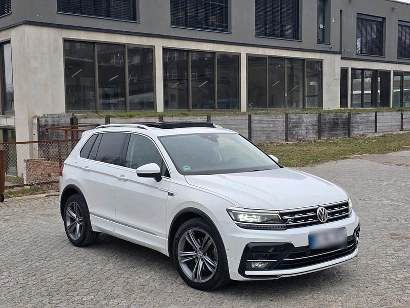 Gebraucht VW Tiguan R-line 150 PS (110 kW) 2018 Weiß SUV