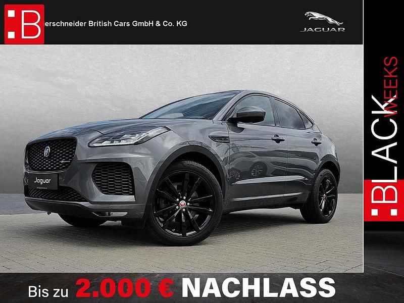 Grau Gebraucht 2020 Jaguar E-Pace Chequered Flag SUV | 28.850 € (Superpreis) - Bild 1/4