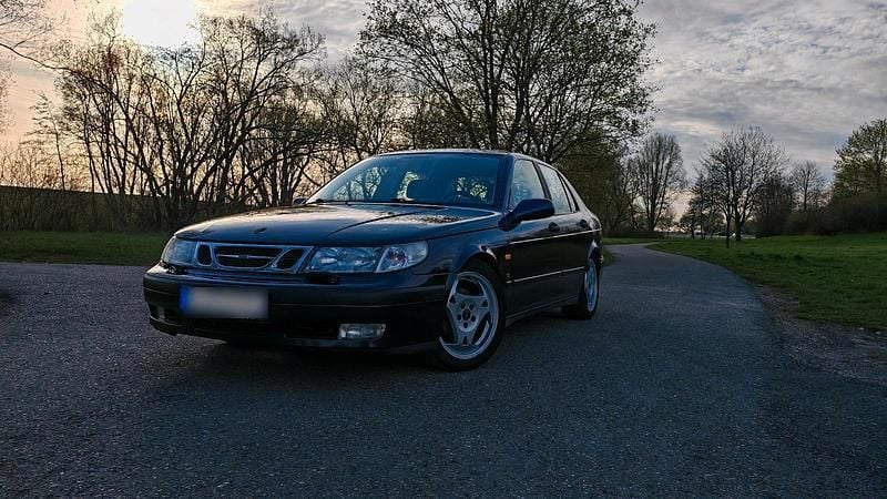 Używany Saab 9-5 200 KM (147 kW) 2001 Niebieski Sedan/Limuzyna