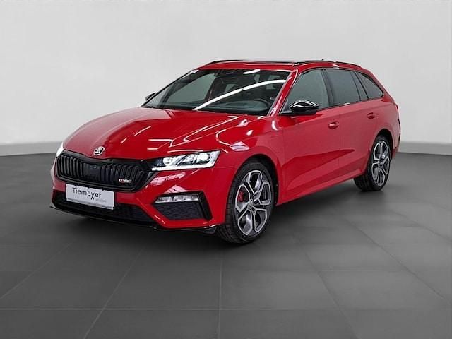 Gebraucht Skoda Octavia Plus Edition 245 PS (180 kW) 2024 Velvetrot premium metallic Kombi