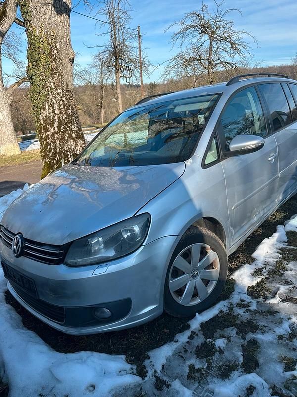Gebraucht VW Touran 2012 Silber Van / Kleinbus
