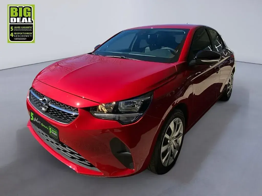 Gebraucht Opel Corsa Edition 75 PS (55 kW) 2023 Chili rot/kardio rot Kleinwagen