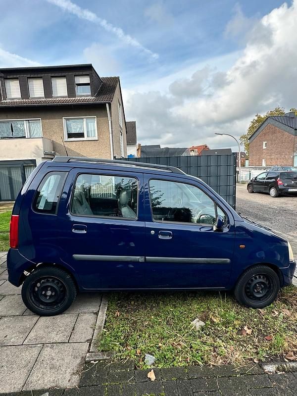 Blau Gebraucht 2006 Opel Agila Kleinwagen | 400 € (Superpreis) - Bild 1/4