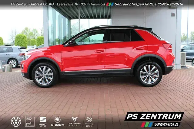 Gebraucht VW T-Roc Beats 116 PS (85 kW) 2018 Rot SUV