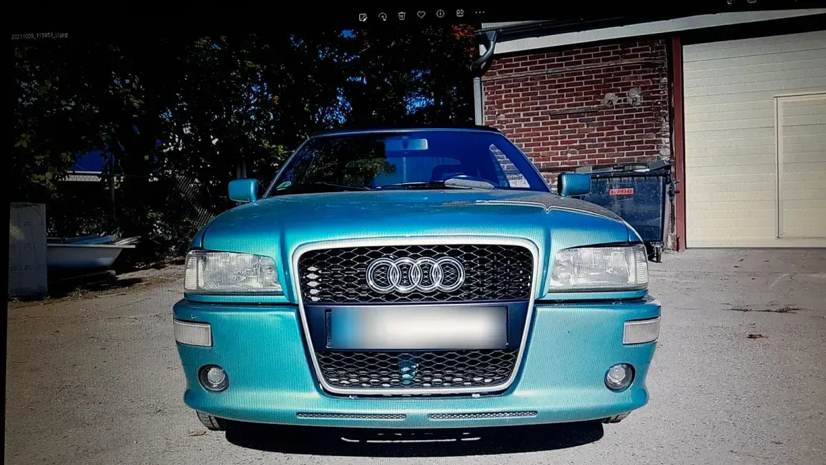 Gebraucht Audi Cabriolet 150 PS (110 kW) 1995 Grün Cabrio