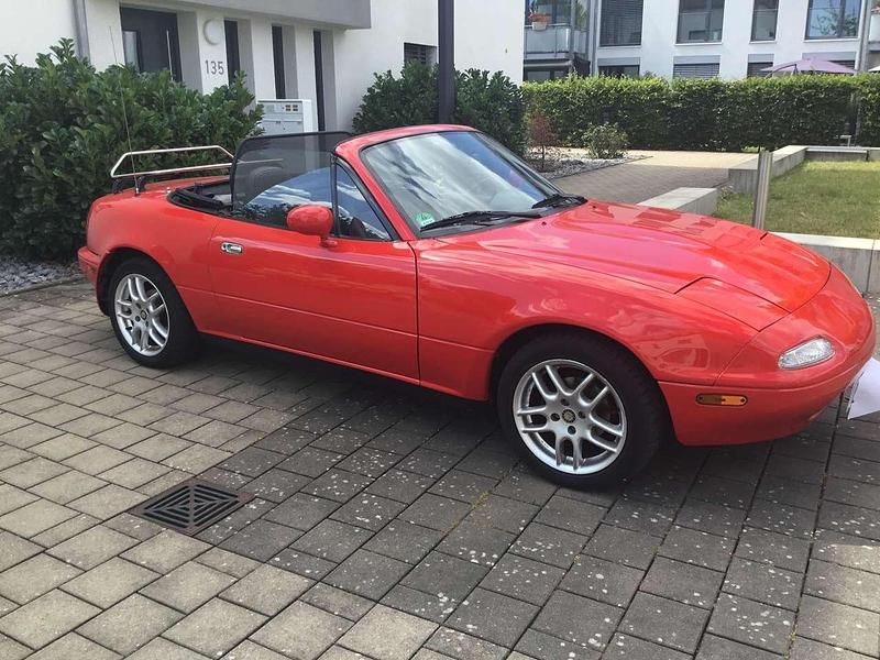 Rot Gebraucht 1991 Mazda MX5 Cabrio | 14.500 € - Bild 1/2