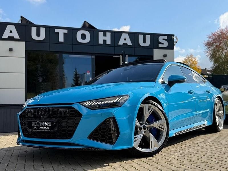 Blau Gebraucht 2020 Audi RS7 Ambiente Kleinwagen | 94.500 € - Bild 1/4
