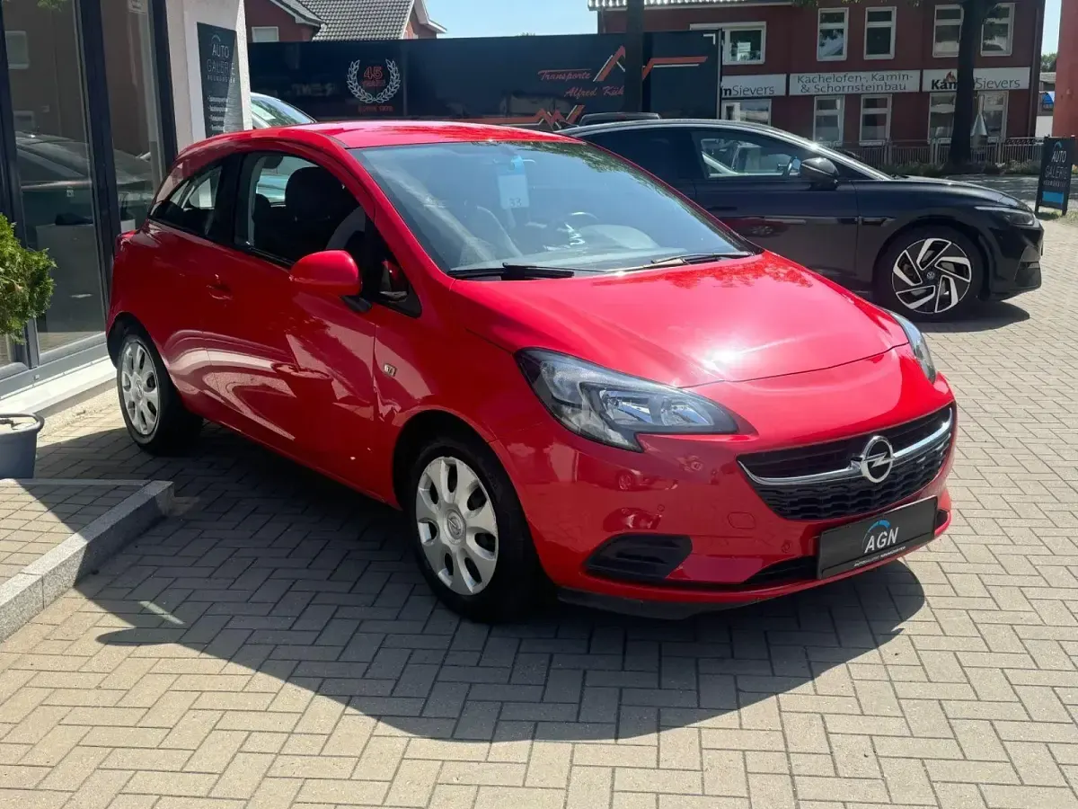Gebraucht Opel Corsa Edition 90 PS (66 kW) 2018 Rot Kleinwagen