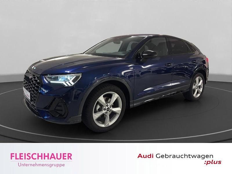 Blau Gebraucht 2025 Audi Q3 Sportback S-Line SUV | 46.490 € (Teuer) - Bild 1/4