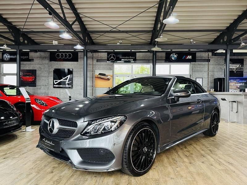 Gebraucht Mercedes C400 AMG line 333 PS (244 kW) 2017 Selenitgrau  metalliclack Cabrio