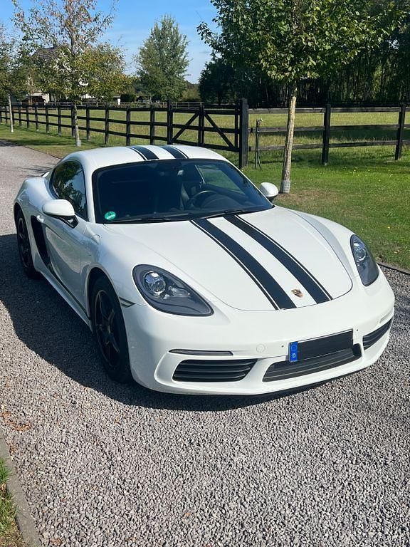 Weiß Gebraucht 2017 Porsche Cayman Coupé | 41.999 € (Fairer Preis) - Bild 1/4