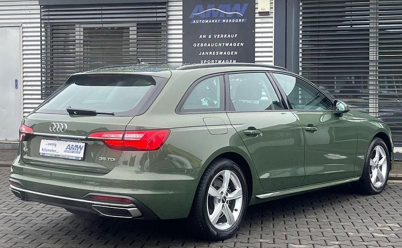 Second-hand Audi A4 Advanced 163 CP (119 kW) 2023 Verde Break