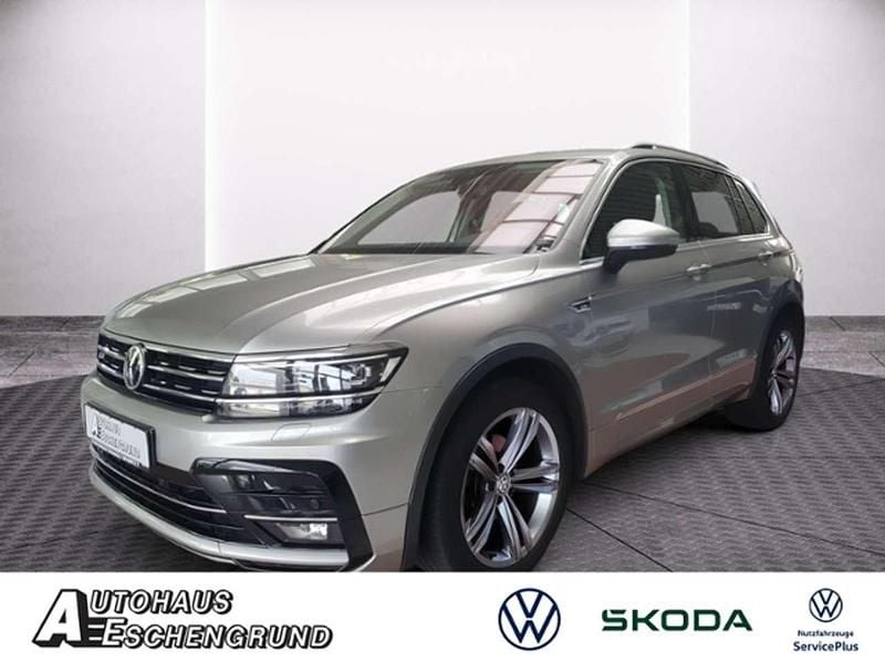Tungsten silver metallic (metallic) Gebraucht 2019 VW Tiguan Highline SUV | 23.889 € (Fairer Preis) - Bild 1/4
