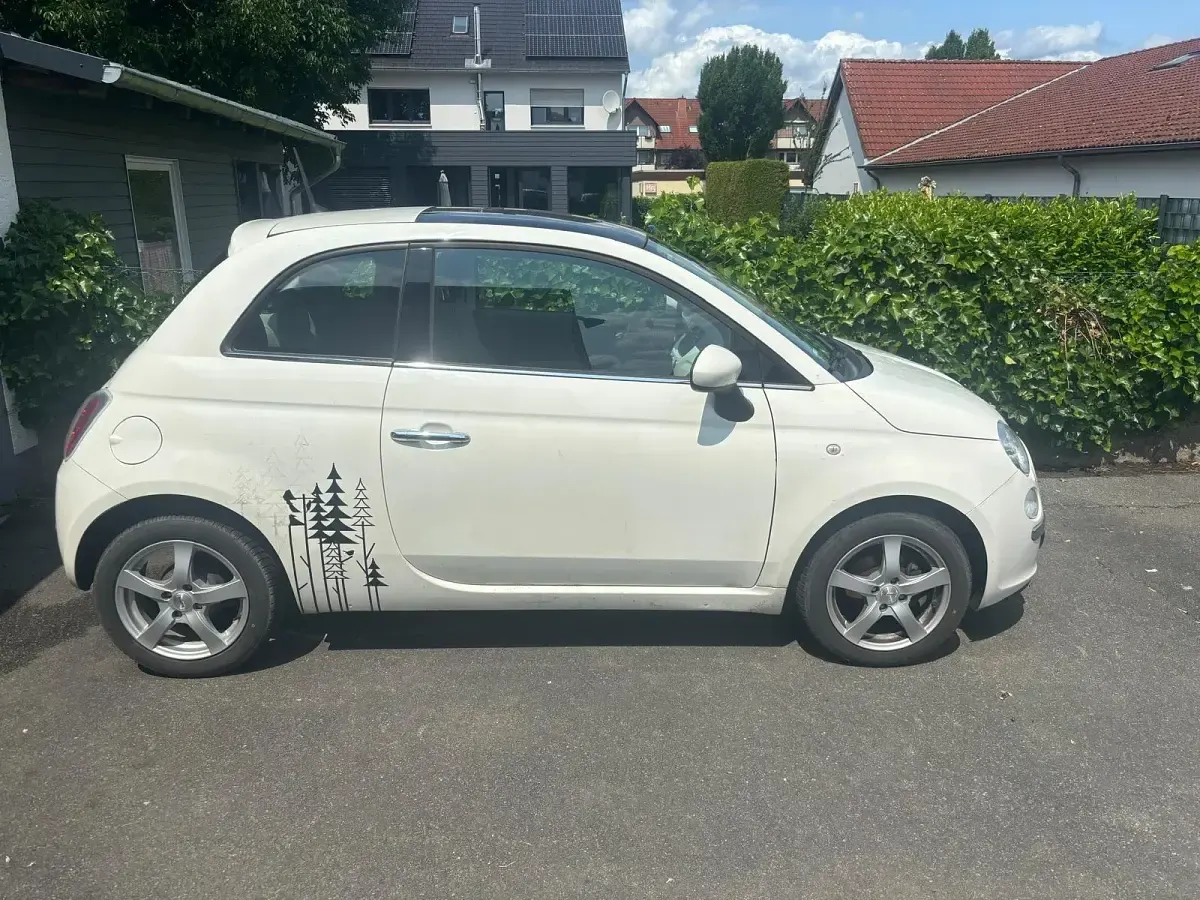 Gebraucht Fiat 500 69 PS (50 kW) 2013 Weiß Kleinwagen