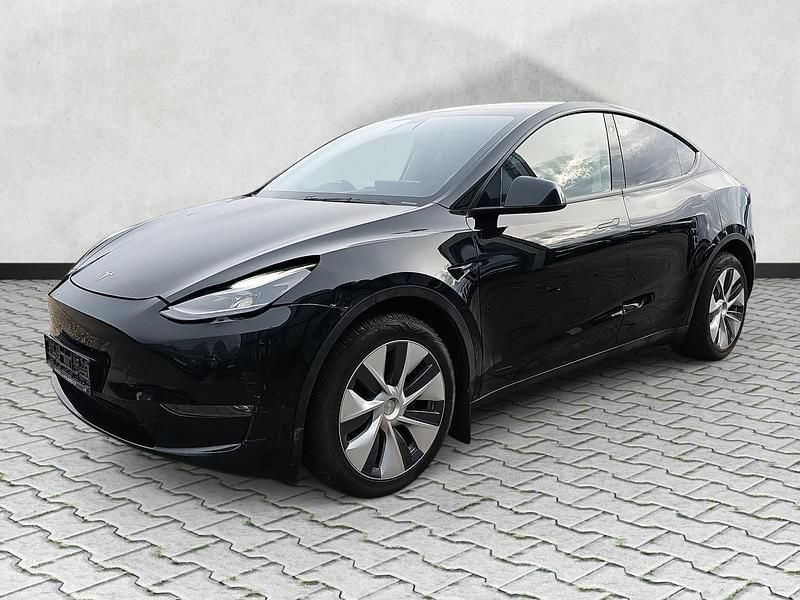 Schwarz Gebraucht 2022 Tesla Model Y Long Range AWD SUV | 34.880 € (Guter Preis) - Bild 1/4