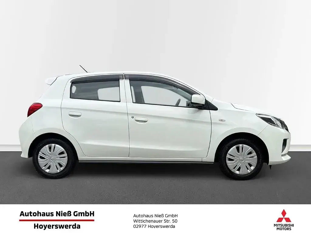 Gebraucht Mitsubishi Space Star 71 PS (52 kW) 2020 Weiß Kleinwagen
