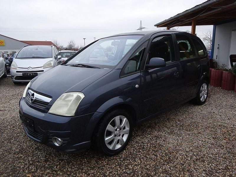 Blau Gebraucht 2006 Opel Meriva Cosmo Van / Kleinbus | 1.100 € (Superpreis) - Bild 1/4
