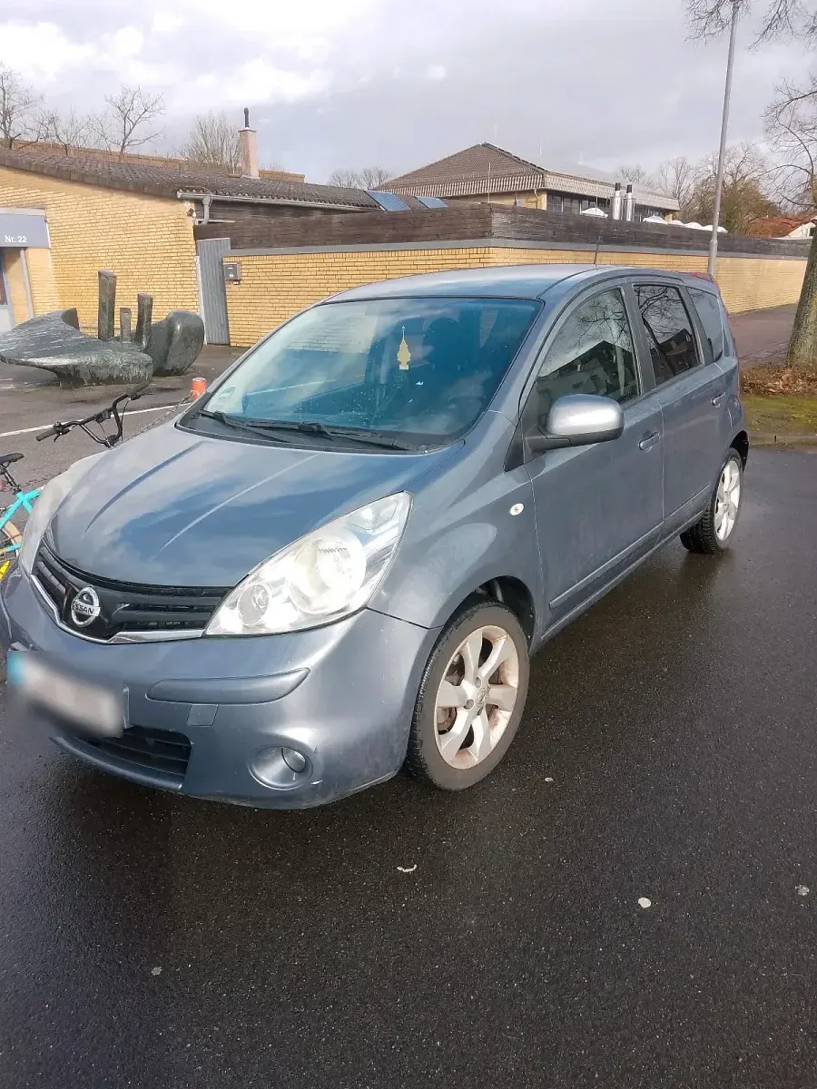 Gebraucht Nissan Note Acenta 88 PS (64 kW) 2009 Blau Kleinwagen