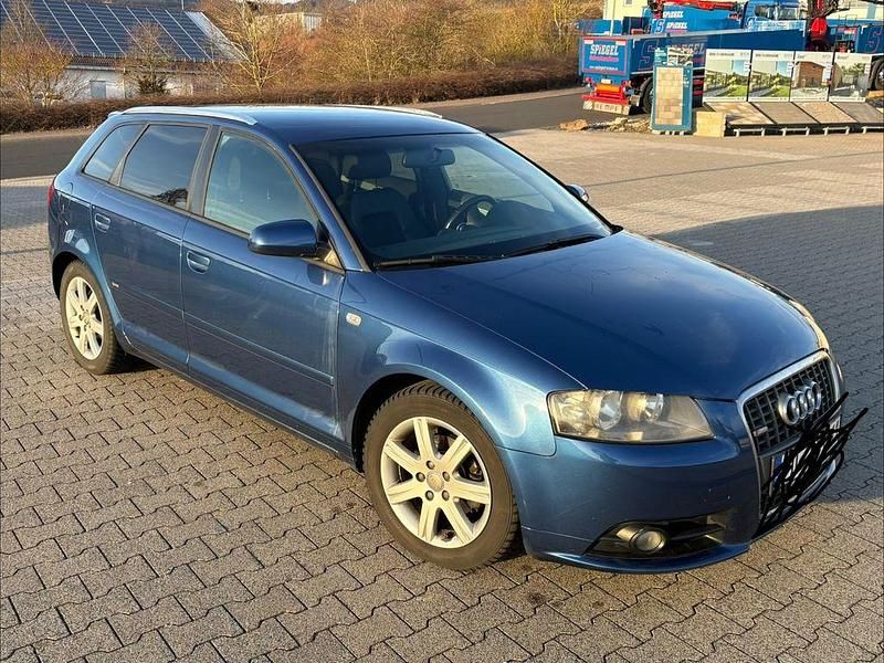 Gebraucht Audi A3 S-Line 116 PS (85 kW) 2007 Blau Kleinwagen