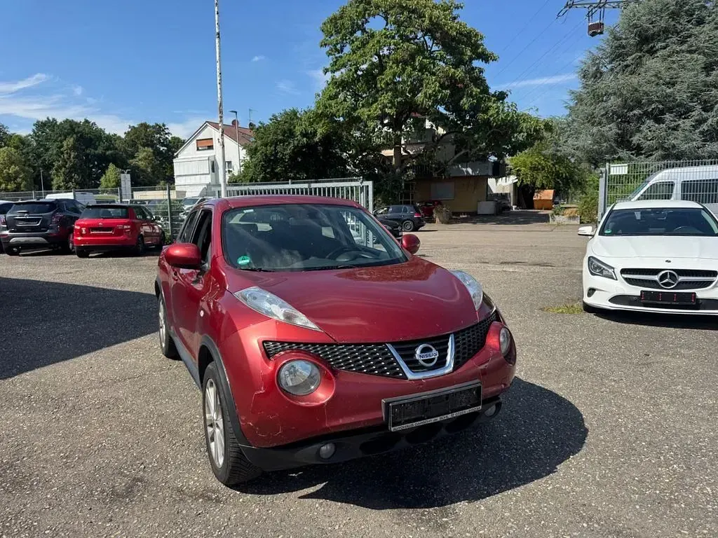 Gebraucht Nissan Juke Tekna 110 PS (80 kW) 2011 Rot SUV