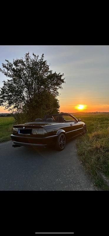 Gebraucht BMW 323 Cabriolet 170 PS (125 kW) 2000 Schwarz Cabrio